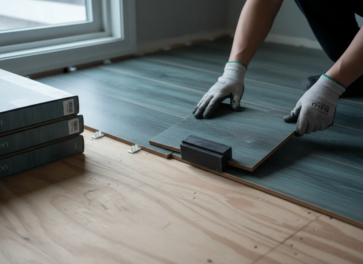 Luxury Vinyl Plank Installation company in Belpre, KS